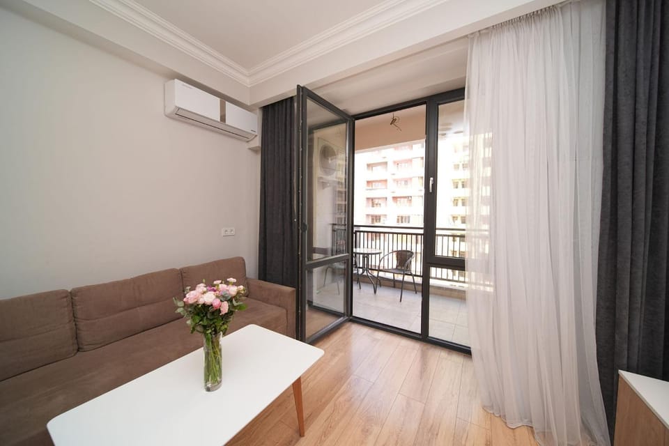 Dining area, air conditioner