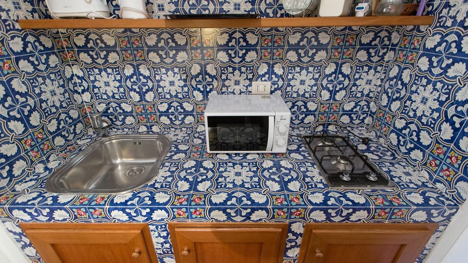 microwave, stove
