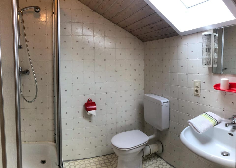 Shower, Toilet, Bathroom, towels