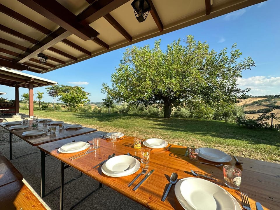 Where Ancient Charm Meets Poolside Bliss Apartment in Senigallia