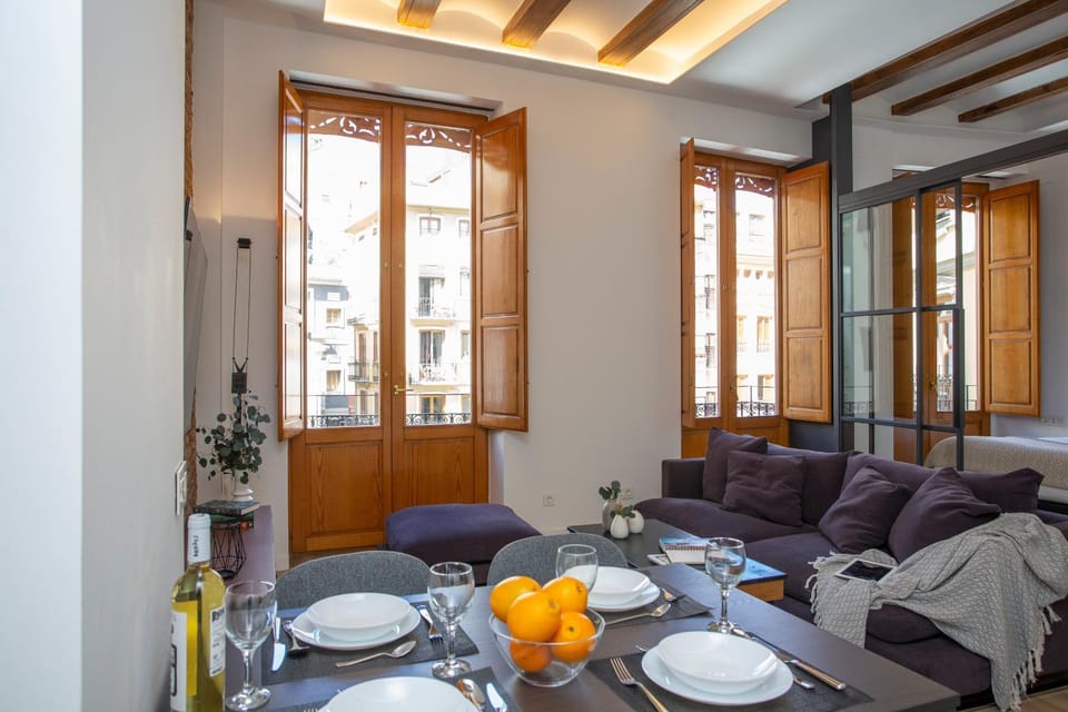 Nearby landmark, Living room, Dining area, Landmark view