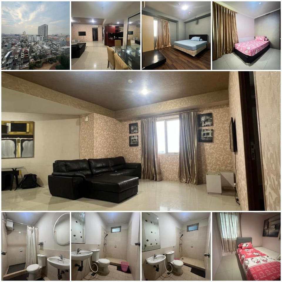Bed, Bathroom, Living room, Photo of the whole room, Seating area, Bedroom