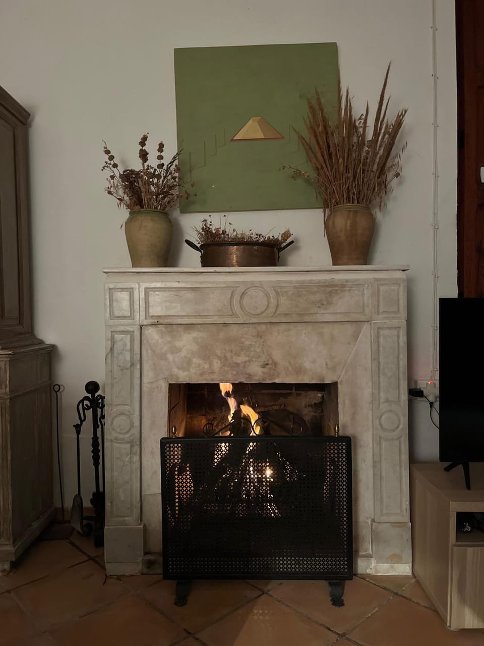 fireplace