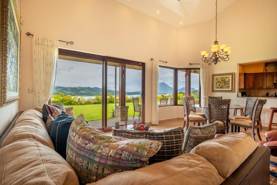 Lake & Volcano Views: 2-Unit Retreat w/ Hot Tub! House in Guanacaste Province