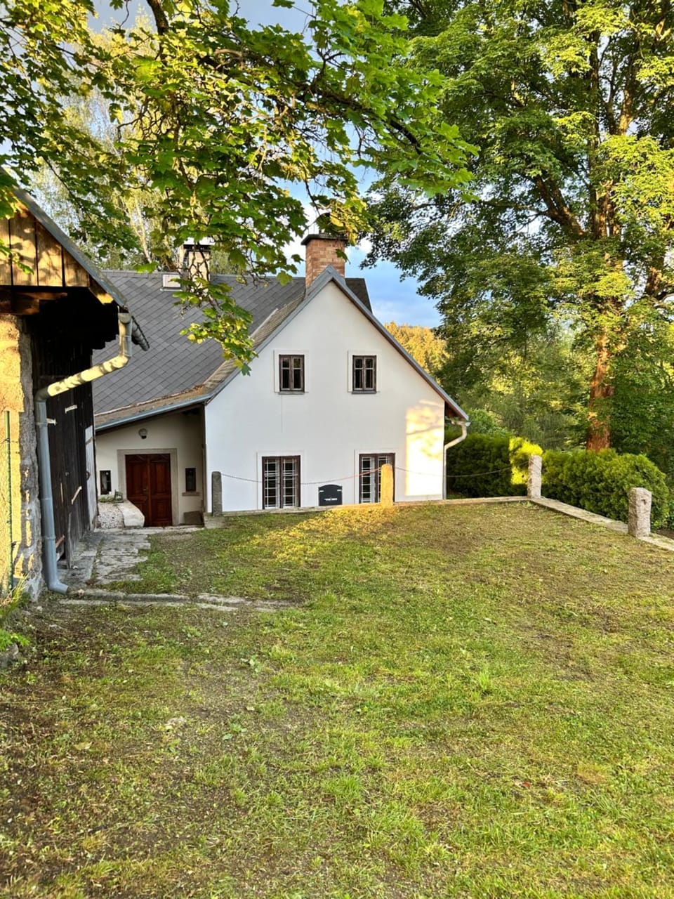 Property building, Spring, Garden