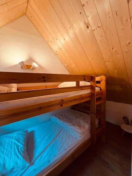 Bed, Photo of the whole room, Bedroom, bunk bed
