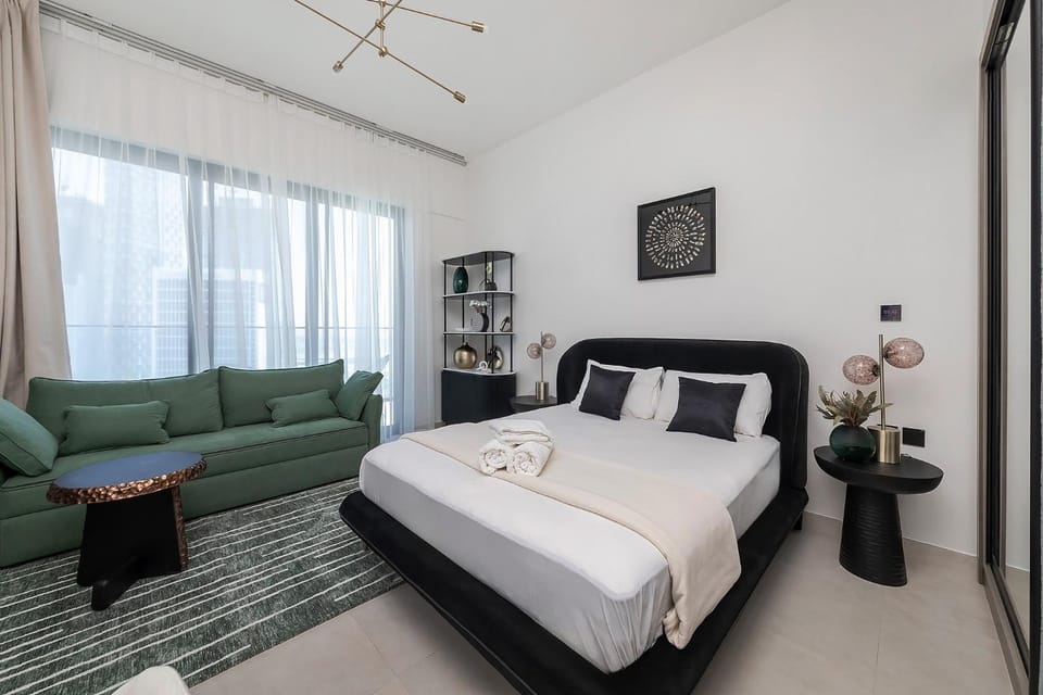 Sophisticated Binghatti Canal Studio Apartment in Dubai