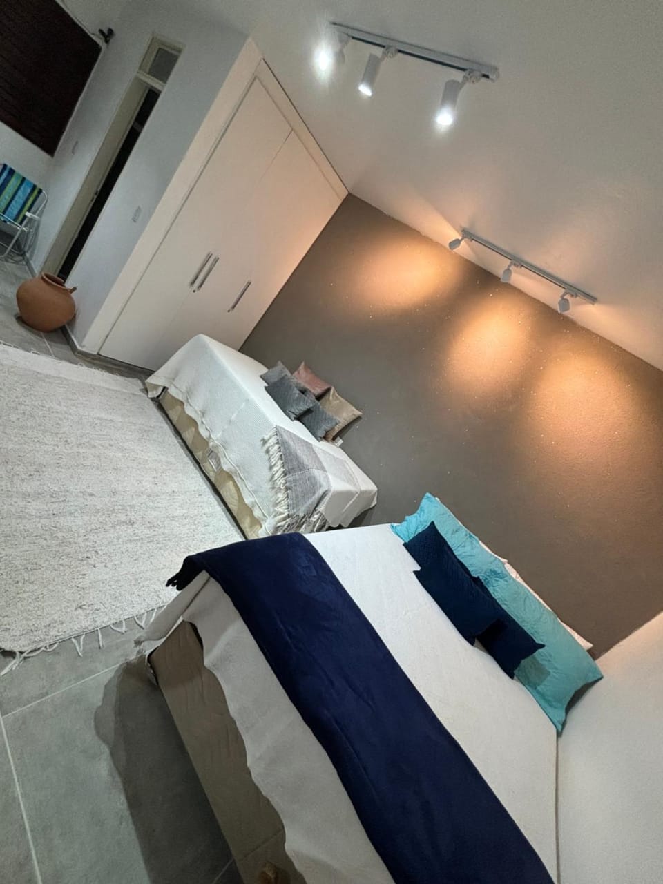 Bed, Photo of the whole room, Bedroom, wardrobe