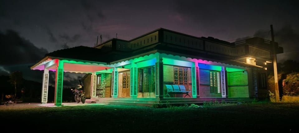 Property building, Night, Natural landscape
