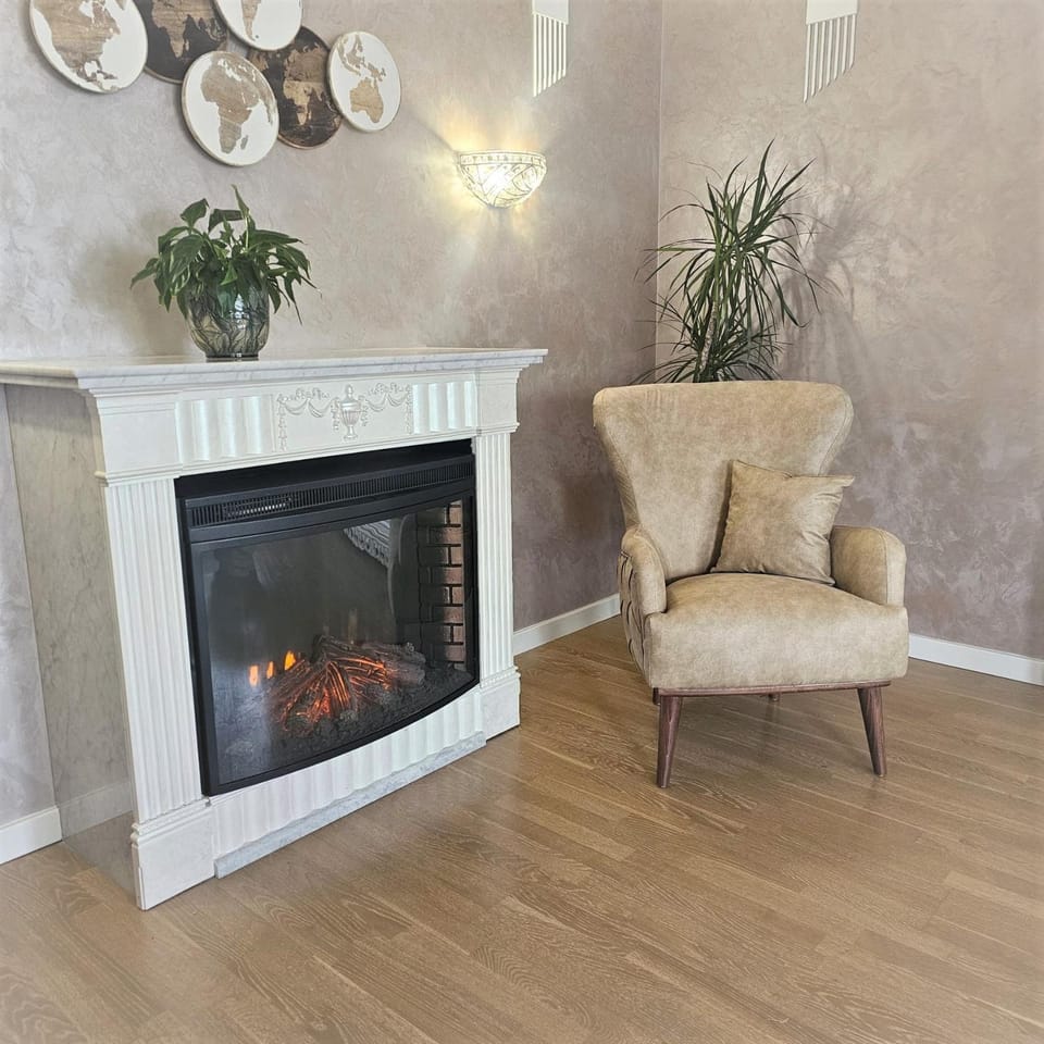 Living room, Seating area, fireplace