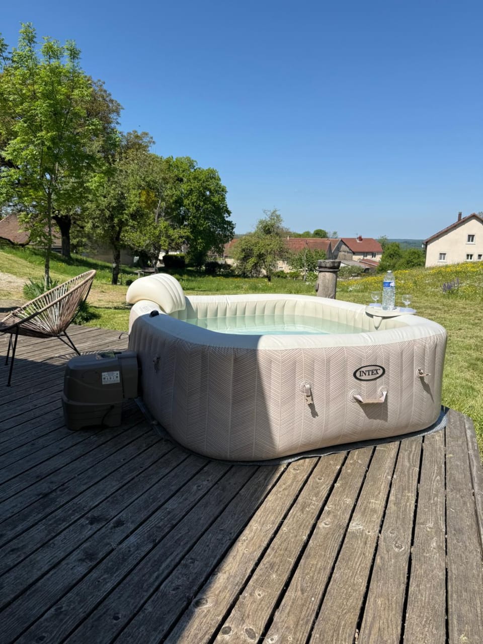 Cabane Sarrogna - Lac de Vouglans - SPA Privatif Chalet in Jura