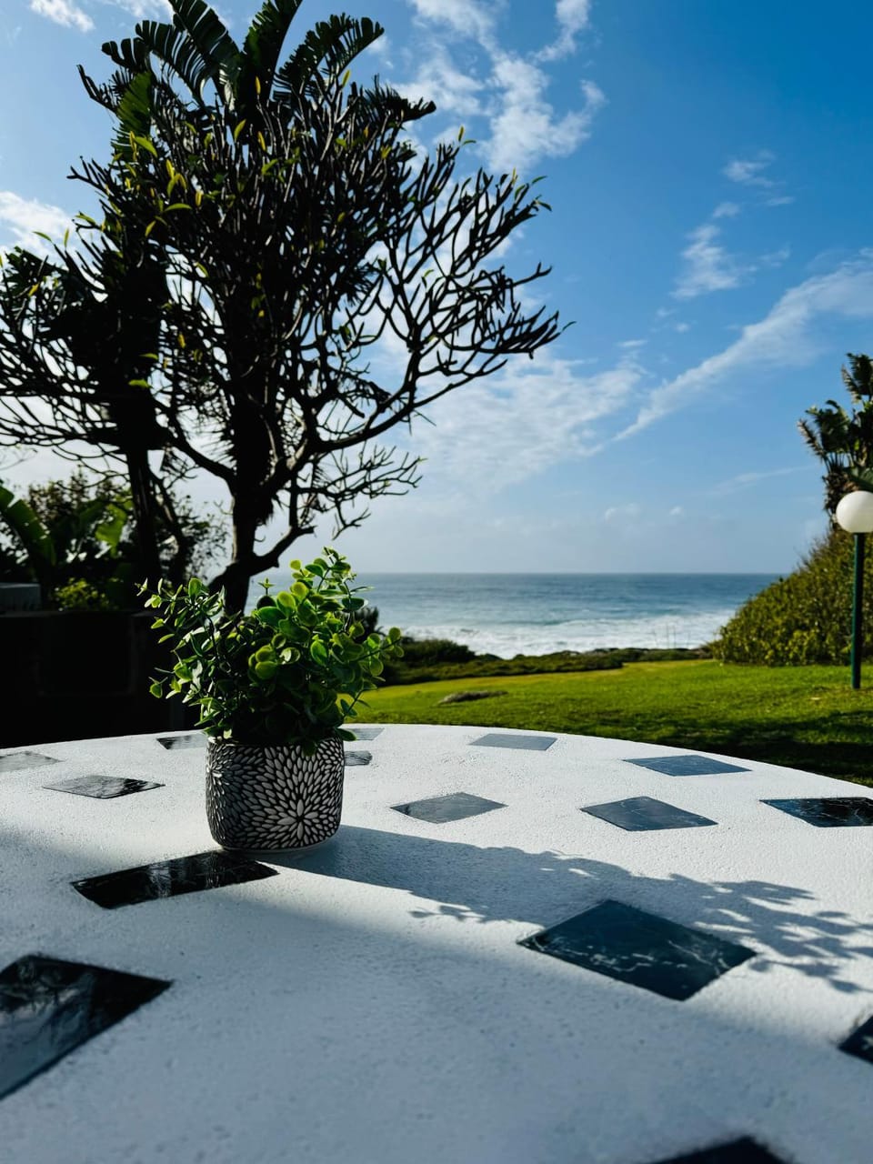 Patio, Patio, Natural landscape, Sea view