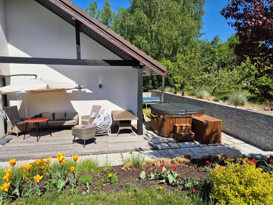Siedlisko nad Drwęcą z jacuzzi i siłownią Villa in Poland