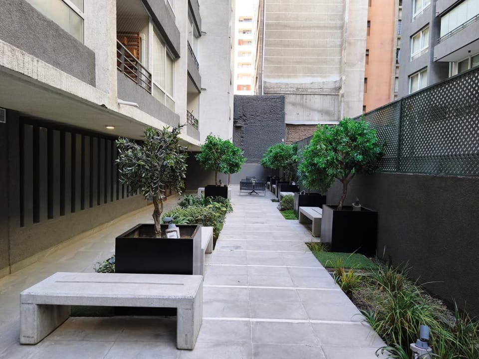 Property building, Garden