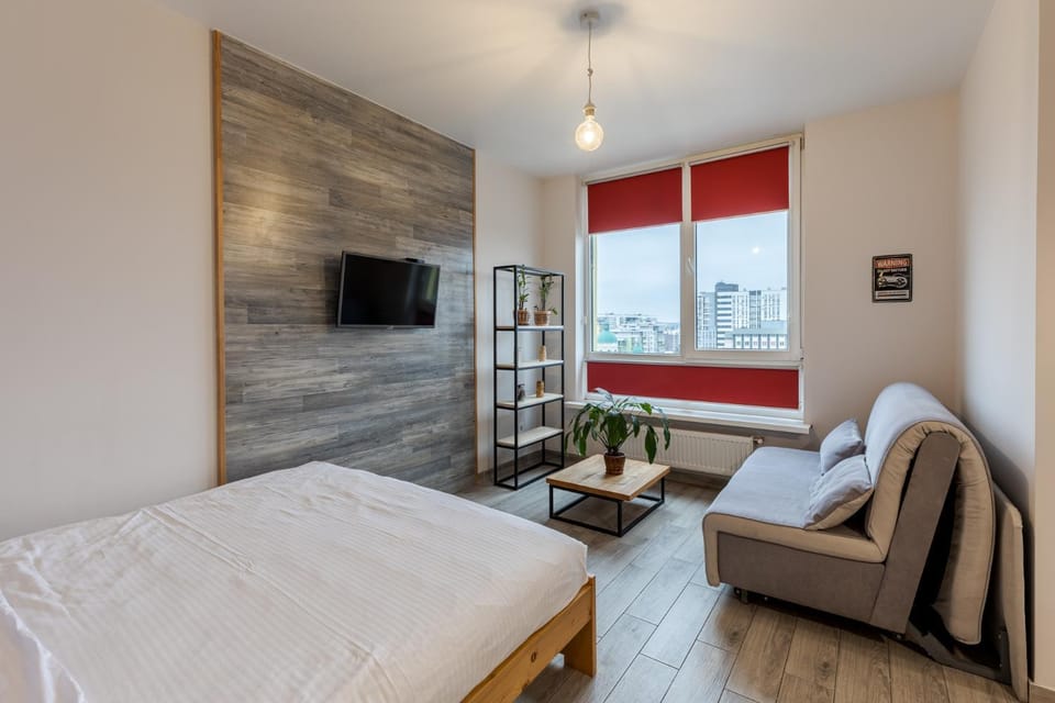 Bed, TV and multimedia, Photo of the whole room, Bedroom