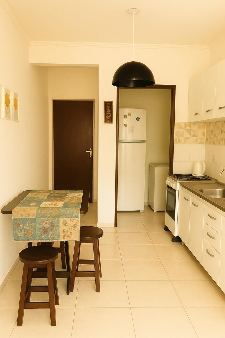 Kitchen or kitchenette, Communal kitchen, laundry