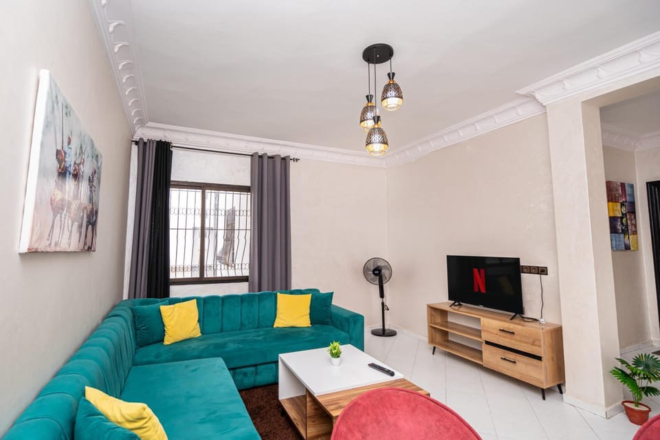 Mesk Lil residence playa Malabata wifi fibre 200M Apartment in Tangier