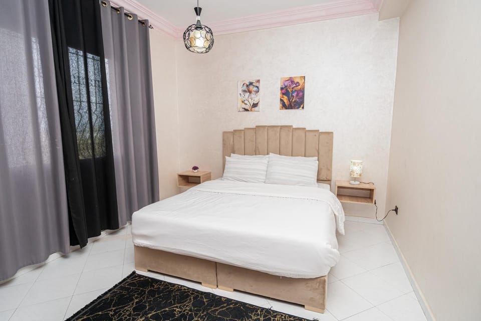 Mesk Lil residence playa Malabata wifi fibre 200M Apartment in Tangier