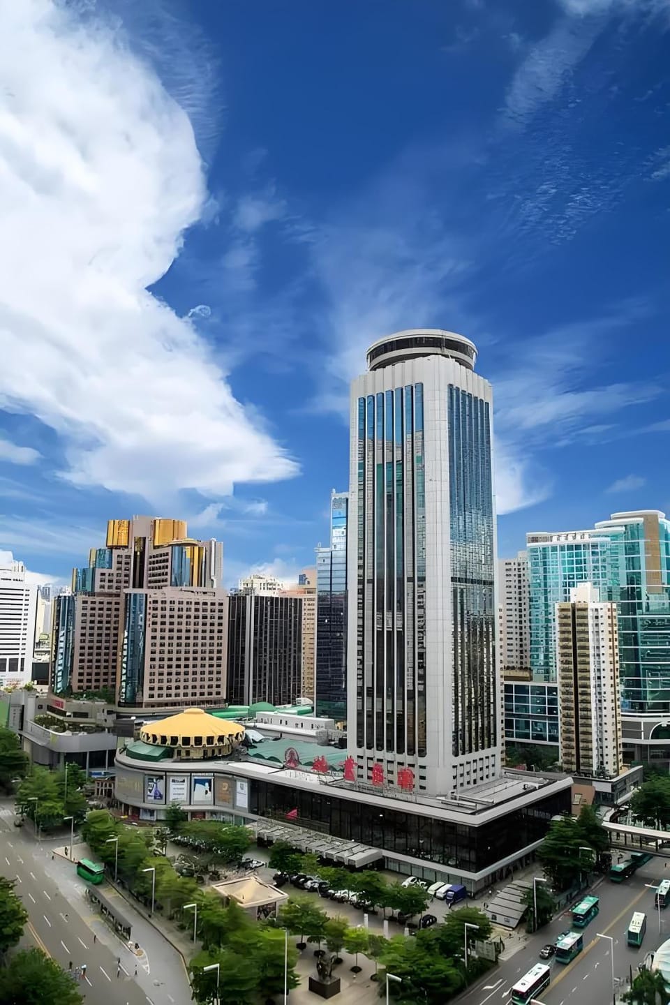 Property building, City view, Location, Parking