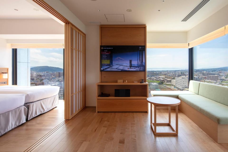 Natural landscape, Living room, Mountain view