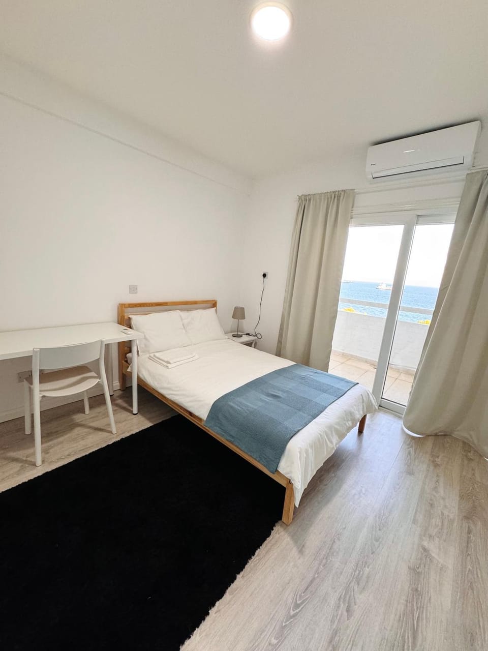 Natural landscape, Bedroom, Sea view