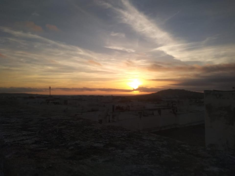 Natural landscape, Sea view, Sunset
