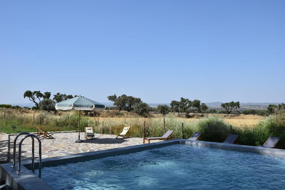 Natural landscape, Pool view, Swimming pool, sunbed