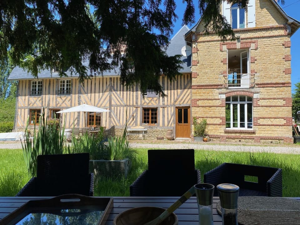 Property building, Garden view