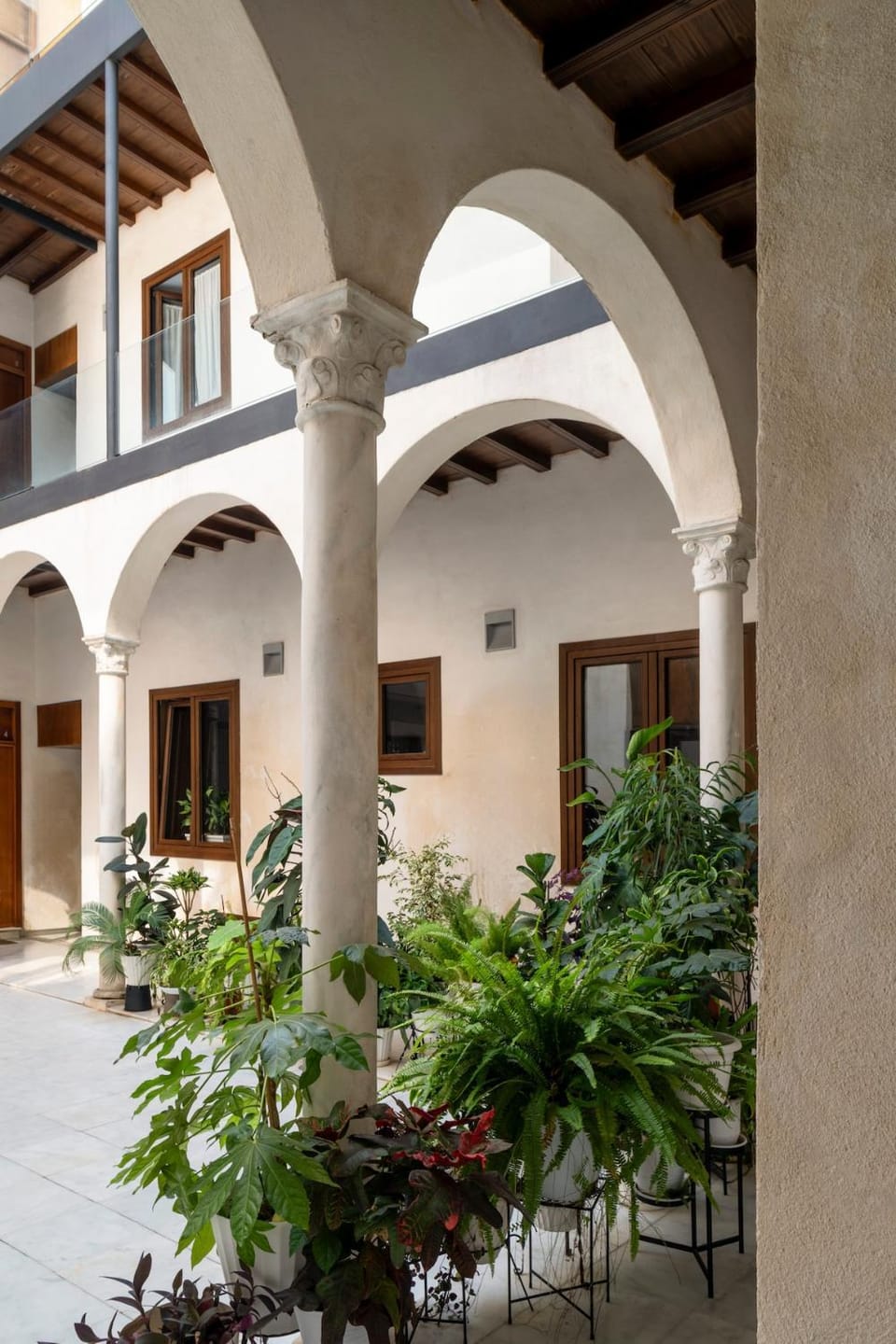 Property building, Patio