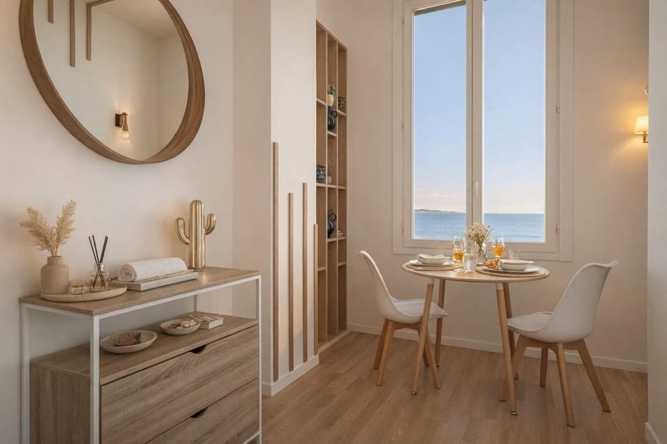 L'Etoile du Mouré Rouge # Vue Mer - Port et Plage à pied - Evasion de Rêve Apartment in Cannes