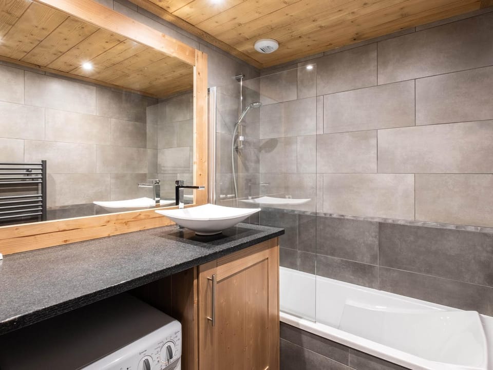 Appartement chic 6 pers avec parking aux Saisies - FR-1-809-5 Apartment in Villard-sur-Doron
