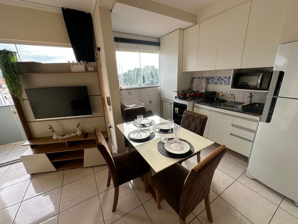 Apartamento Perto do balonismo Boituva com garagem coberta e roupa de cama Apartment in Boituva
