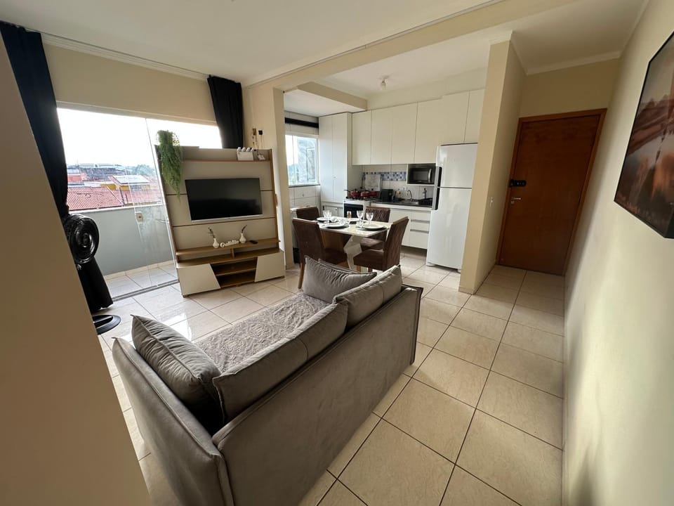 Apartamento Perto do balonismo Boituva com garagem coberta e roupa de cama Apartment in Boituva