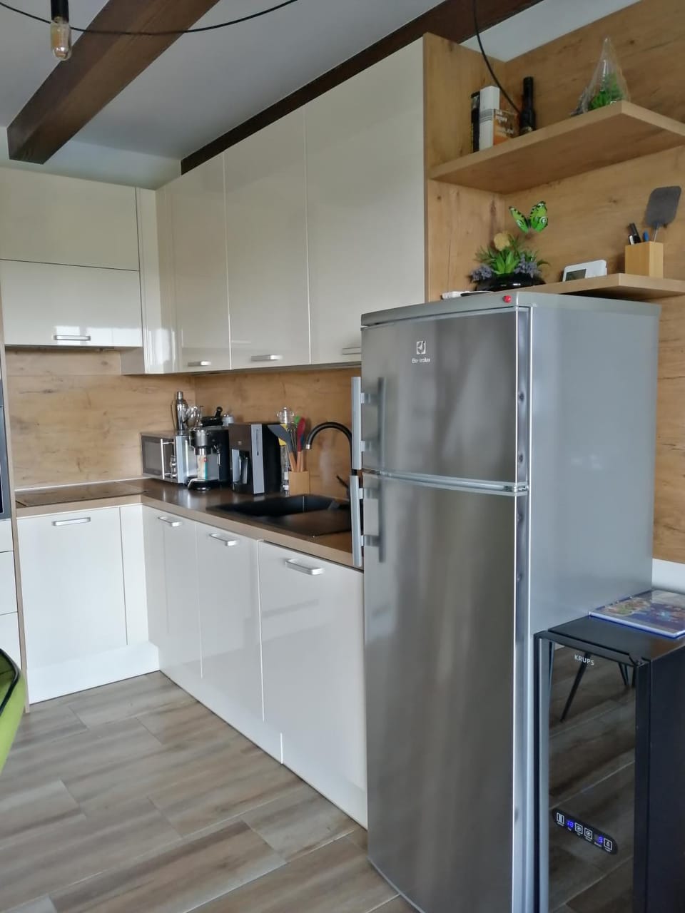 Coffee/tea facilities, Kitchen or kitchenette, dishwasher, minibar, stove