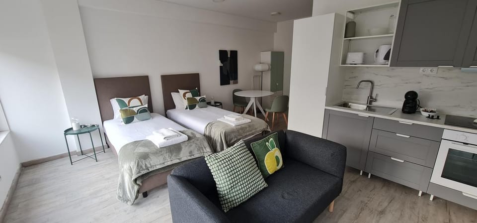 Green Studio Apartment in Porto