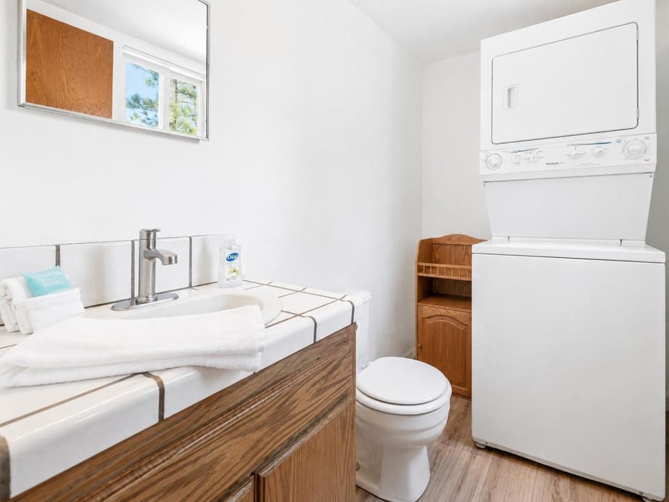Bathroom, laundry