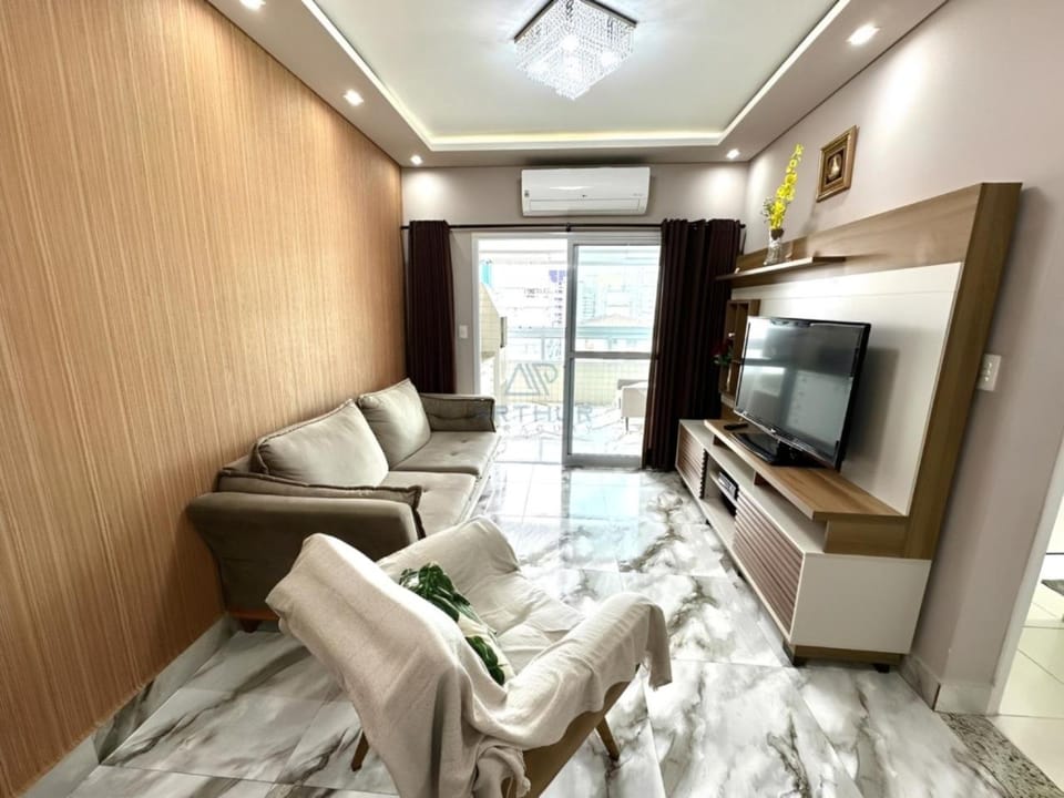 Living room, air conditioner