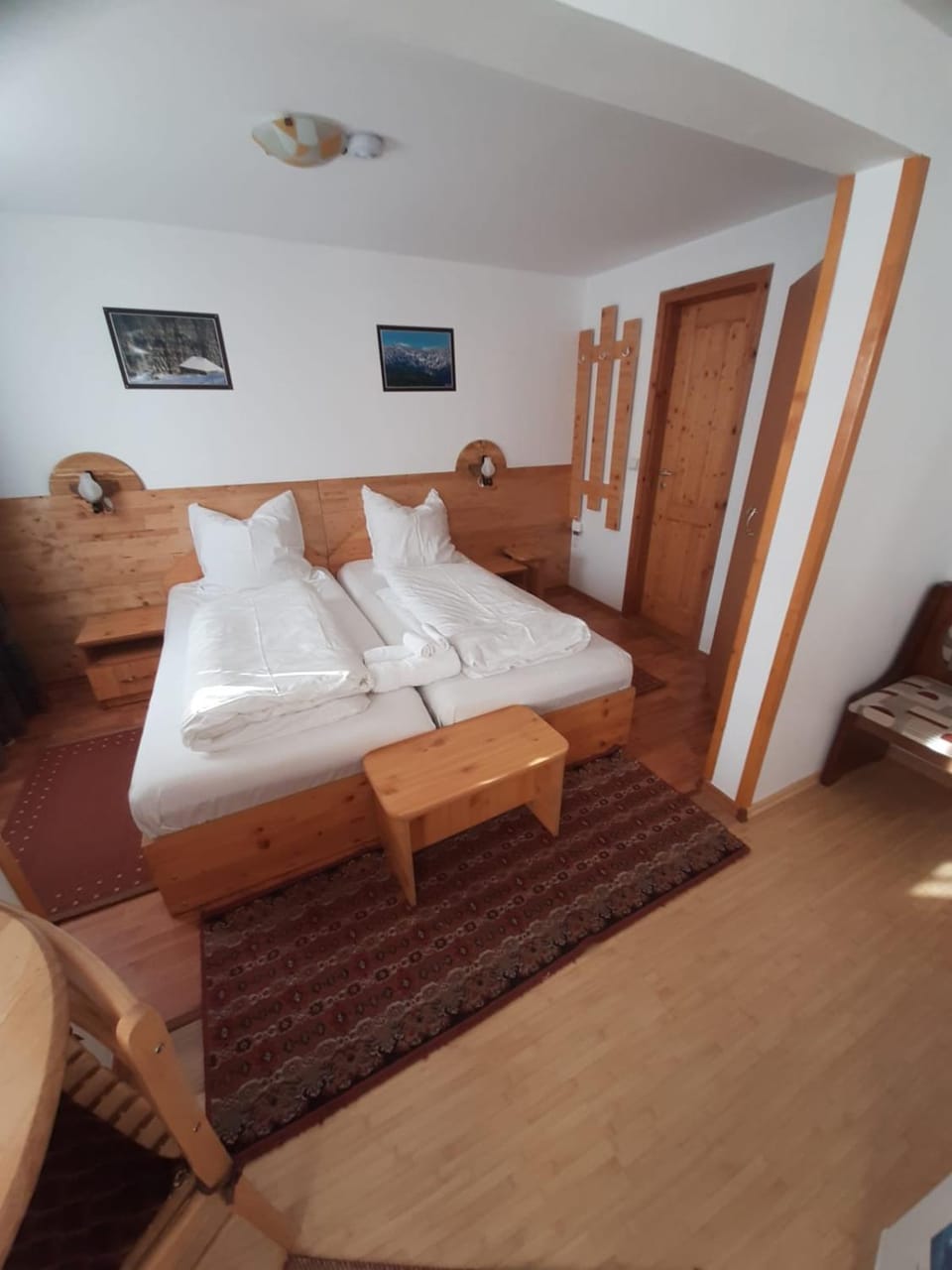 Bed, Living room, Bedroom