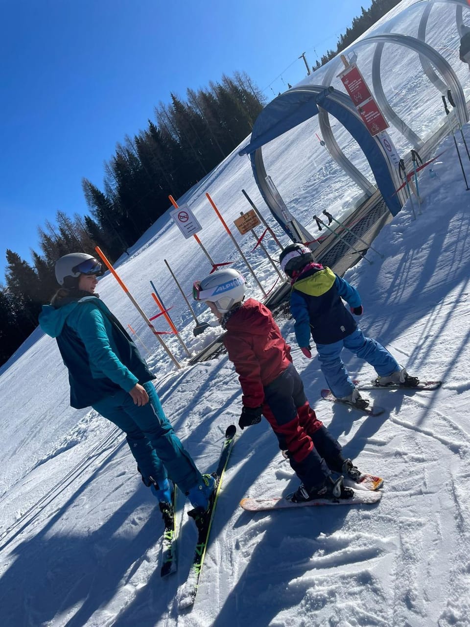 Skiing