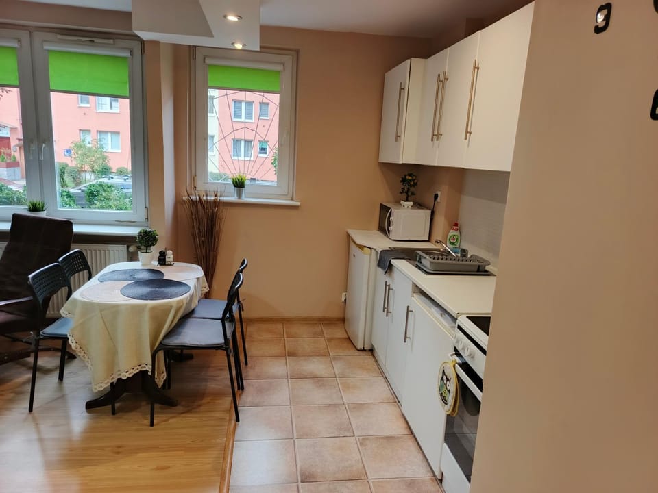 Kitchen or kitchenette, Dining area, oven, stove