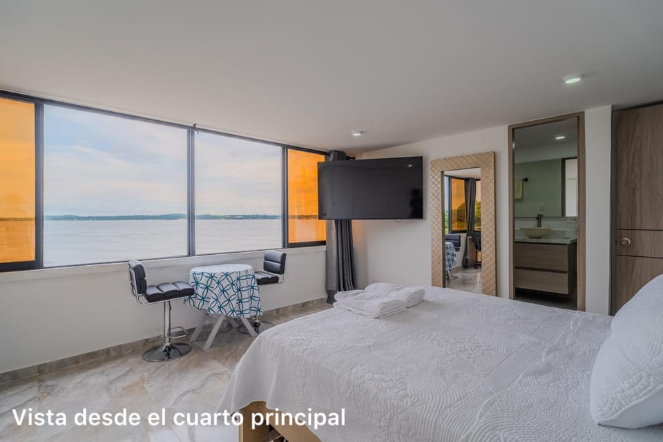 Bedroom, Sea view