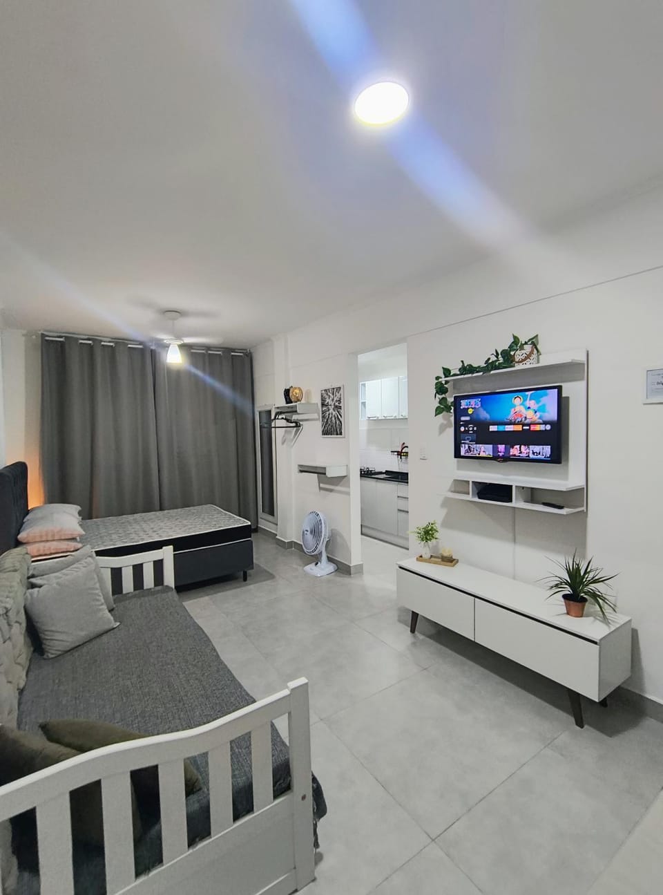 Kitnet - Pé na Areia Apartment in State of São Paulo