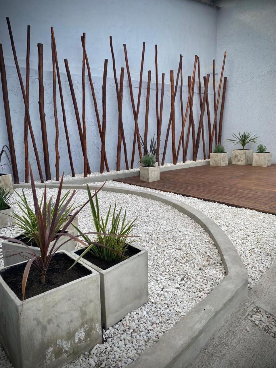 Property building, Garden