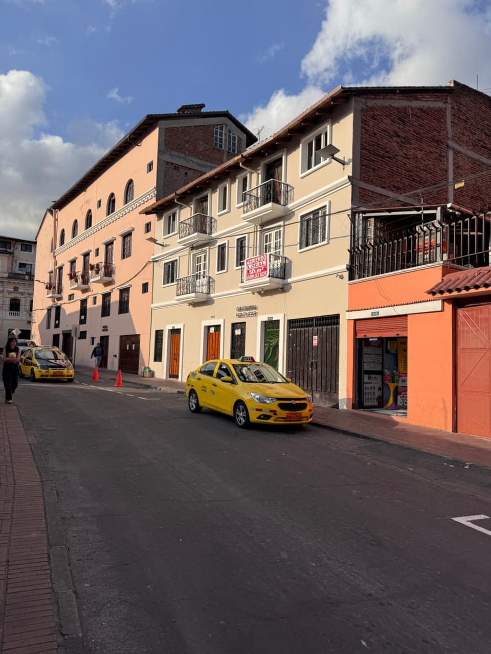 Quiet street view