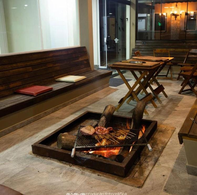 BBQ facilities, Seating area