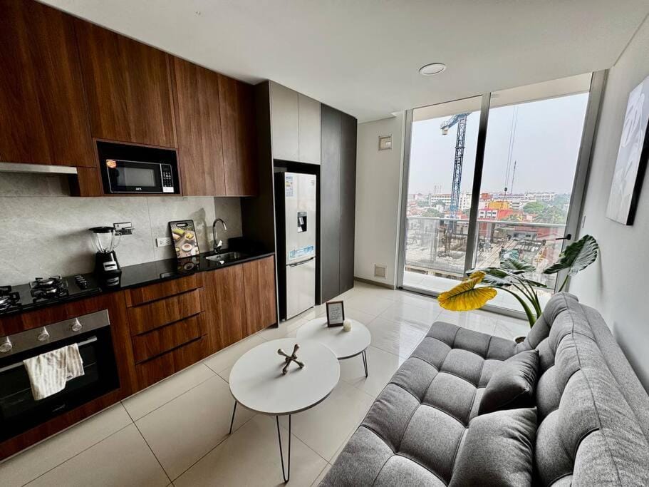 Una espectacular vistar en el centro de Equipetrol Apartment in Santa Cruz de la Sierra