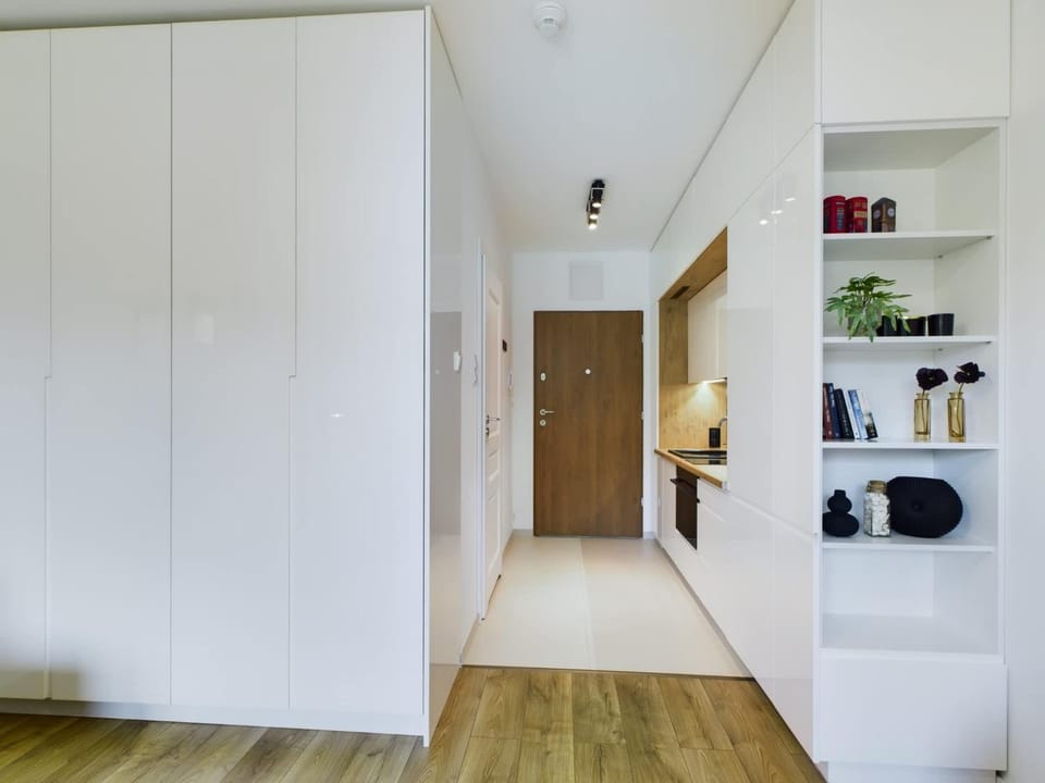 Kitchen or kitchenette, wardrobe