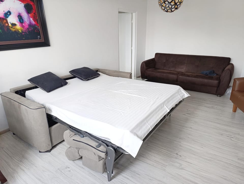 Spacious flat in wider centre of Nitra with balcony and free on-street parking Apartment in Slovakia