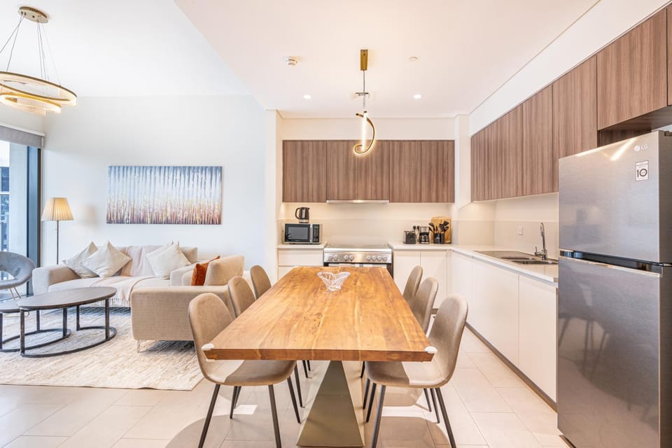 Kitchen or kitchenette, Living room, Dining area, dishwasher, oven, stove