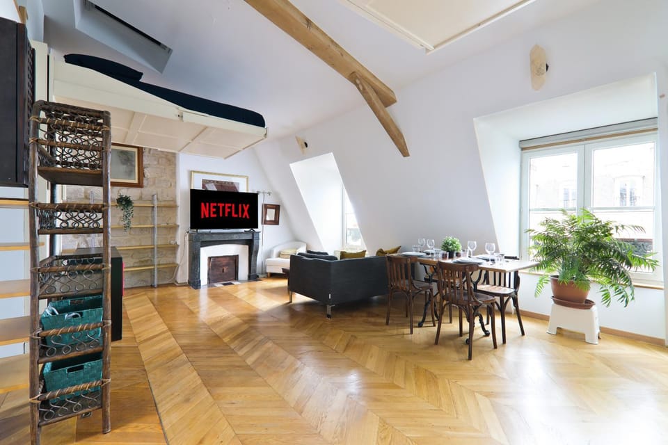 Studio Appartement Quartier Panthéon 3 Free Netflix Apartment in Paris